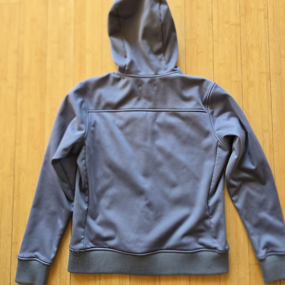 Simms Women's Gray Softshell Zip-Up Jacket - Picture 4 of 5